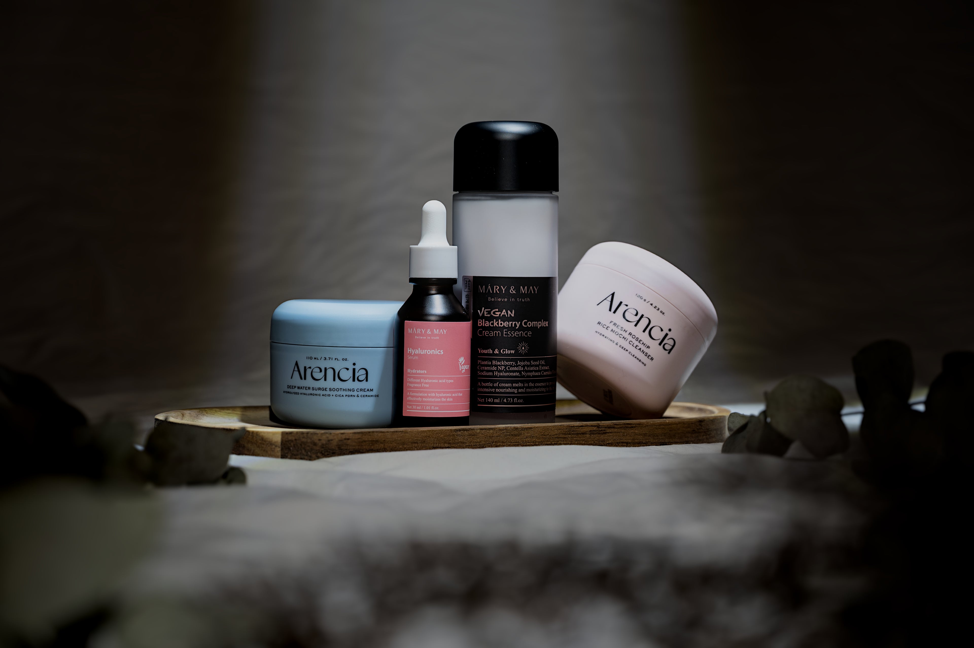 Tuotesetti kuivalle iholle